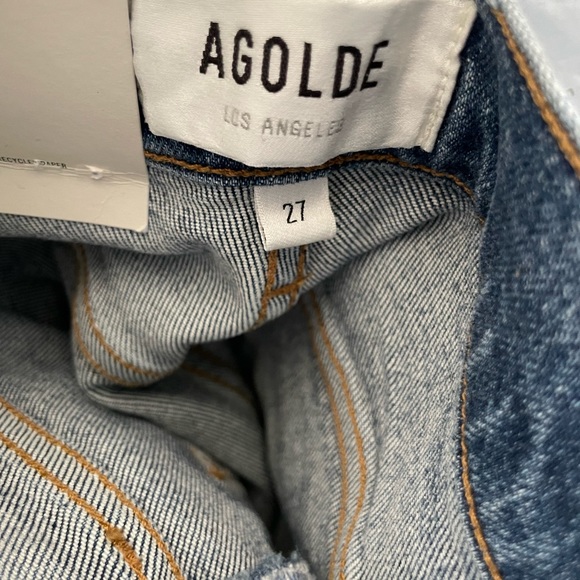 Sold ! Agolde Riley High Rise Jeans Size 27 - Picture 3 of 7